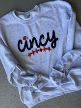 Load image into Gallery viewer, Cincy Bengals cursive shirt