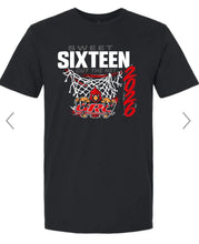 Load image into Gallery viewer, Black GRC Sweet 16 Basketball shirt