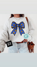 Load image into Gallery viewer, Wildcats bow shirt