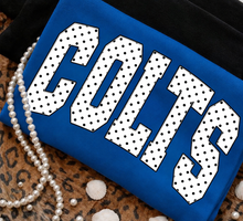 Load image into Gallery viewer, Colts polka dot shirt