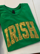 Load image into Gallery viewer, IRISH sequins shirt- Irish green