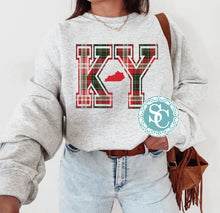 Load image into Gallery viewer, KY plaid red/green shirt