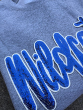 Load image into Gallery viewer, Wildcats sequin patch sweatshirt