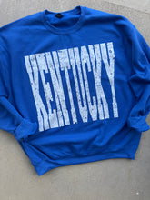 Load image into Gallery viewer, Kentucky oversized print Gameday Sweatshirt