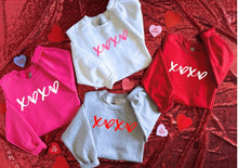 Load image into Gallery viewer, Valentines XOXO script shirt