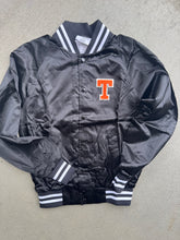 Load image into Gallery viewer, Vols sequin Bomber jacket, Varsity bomber jacket, Satin jacket, baseball jacket