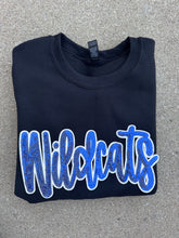 Load image into Gallery viewer, Wildcats sequin patch sweatshirt