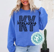 Load image into Gallery viewer, Royal Heather with Black Checkered KY