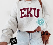 Load image into Gallery viewer, EKU arched varsity print shirt, Eastern Kentucky, Colonels