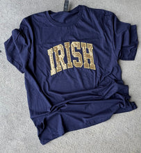 Load image into Gallery viewer, IRISH sequins shirt- Navy