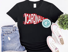 Load image into Gallery viewer, Cardinals gameday pennant shirt