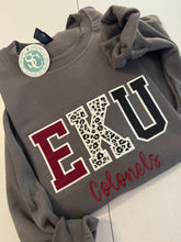 Load image into Gallery viewer, EKU Colonels sweatshirt, T shirt Long sleeve, Gameday, Colonels shirt, Embroidered, sweatshirt