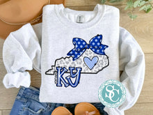 Load image into Gallery viewer, Kentucky Leopard with Bow shirt