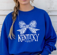 Load image into Gallery viewer, Kentucky polka dot coquette bow shirt