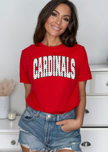 Load image into Gallery viewer, Cardinals Polka dot printed shirt