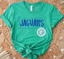Load image into Gallery viewer, Green Justice Jaguars T-shirt, sweatshirt, Adult, Youth,Toddler, Jaguars game day, Custom school mascot tee