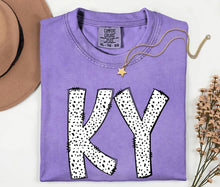 Load image into Gallery viewer, KY Dalmatian Shirt | Summer Kentucky Tshirt | Spring tees | Kentucky shirt| Summer Ky shirt |Comfort Colors