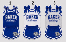 Load image into Gallery viewer, Baker Bulldogs Bow Tank and Shorts set
