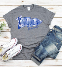 Load image into Gallery viewer, Strode Station Stallions gingham pennant, Gameday pennant, School spirit