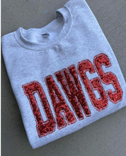 Load image into Gallery viewer, Grey Dawgs Mascot Sequin shirt