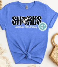 Load image into Gallery viewer, Shearer Sharks Elementary shirt