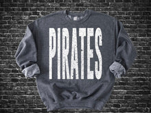 Load image into Gallery viewer, Pirates oversized print Gameday Sweatshirt
