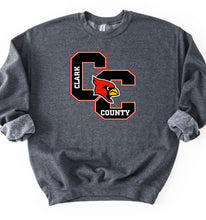 Load image into Gallery viewer, Clark County interlocking Cardinals shirt