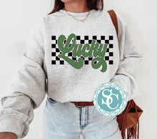 Load image into Gallery viewer, Lucky St Patrick’s Day shirt| Retro St. Pattys Day |