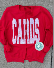 Load image into Gallery viewer, Cards Gameday Sweatshirt Cardigan