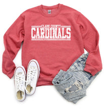 Load image into Gallery viewer, Clark County Cardinals varsity printed shirt