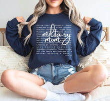Load image into Gallery viewer, Military mom custom shirt