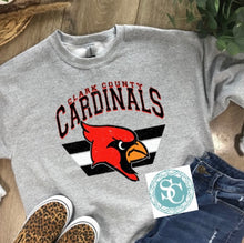 Load image into Gallery viewer, Clark County Cardinals retro shirt