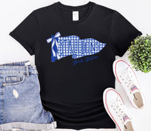 Load image into Gallery viewer, Strode Station Stallions gingham pennant, Gameday pennant, School spirit