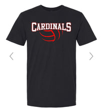 Load image into Gallery viewer, Black Cardinals Volleyball shirt