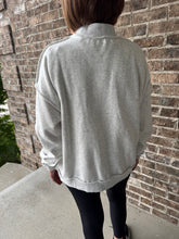 Load image into Gallery viewer, Gingham Cardinals Mock Neck sweatshirt