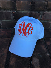 Load image into Gallery viewer, Monogram Women's baseball hat, Embroidered hat, personalized women's baseball hat