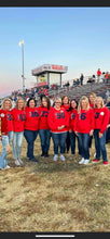 Load image into Gallery viewer, Custom Sports number shirt, Mom number shirt, soccer mom shirt, football mom shirt, personalized mom shirt, custom team shirt, last name