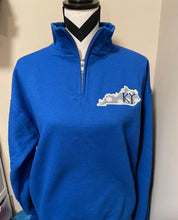 Load image into Gallery viewer, Kentucky Pullover | Quarter Zip sweatshirt| KY quarter zip | Womens Pullover Sweatshirt | 1/4 zip| Embroidered | Monogram | Polka dot |State