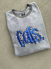 Load image into Gallery viewer, Kentucky sweatshirt | CATS sweatshirt | Embroidered sweatshirt | cozy sweatshirt | Leopard  | Kentucky | Inside out