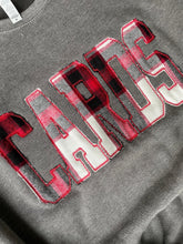 Load image into Gallery viewer, Cardinals sweatshirt, Adult, Youth, Toddler CARDS, sweatshirt, sweatshirt, Applique, Cardinals, Clark County,