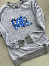 Load image into Gallery viewer, Kentucky sweatshirt | CATS sweatshirt | Embroidered sweatshirt | cozy sweatshirt | Leopard  | Kentucky | Inside out