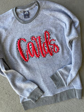 Load image into Gallery viewer, Cardinals sweatshirt | Cards sweatshirt | Embroidered sweatshirt  | Leopard | cardinals | Cardinals sweatshirt | Inside out
