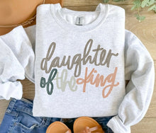 Load image into Gallery viewer, Daughter of the King shirt | Christian Tshirt | Women’s Religious shirt | Bible verse tee| Shirt for teens| Youth group church|