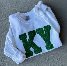 Load image into Gallery viewer, St. Patrick’s Day shamrock shirt, ANY STATE, Lucky green  shirt, t shirt,sweatshirt, St. Pattys Day shirt, Irish, KY shirt, Ky shamrock