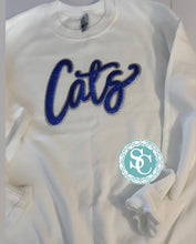 Load image into Gallery viewer, Wildcats sequin sweatshirt, Women’s, KY shirt, Kentucky game day, Wildcats, Ky, CATS, sequin, Bling