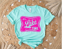 Load image into Gallery viewer, It's Lake Time Shirt, Lake Life Shirt, Lake Tshirt, Wildlife Shirts, Vacation Shirts, Camper Shirt, Boating Shirt, Summer Lake Shirt, Vacay
