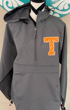 Load image into Gallery viewer, Embroidered rain jacket, lightweight pullover jacket, KY windbreaker, Women’s Tennessee jacket, TN rain jacket, Tennessee outerwear