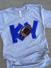 Load image into Gallery viewer, Kentucky Football T shirt | College football t shirt | Game day football shirt | University of Kentucky| Kentucky Wildcats | Leopard